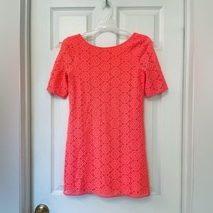 Girls Lilly Pulitzer lace shift dress